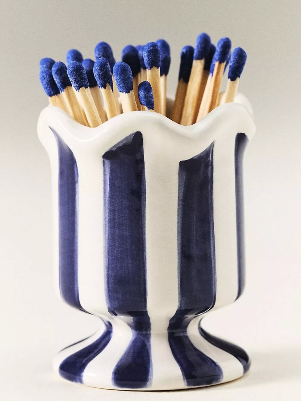 Anthropologie x Paddywax Striped Cabana Match Striker